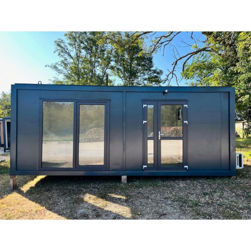 Nuevo bungalow modular en contenedor 2,6x6m