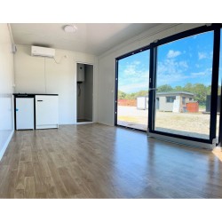 Nuevo bungalow modular en contenedor 2,6x6m