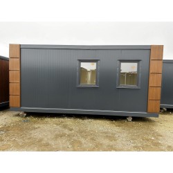 Pabellón Comercial Contenedor 3×6 Con Espacio Adicional