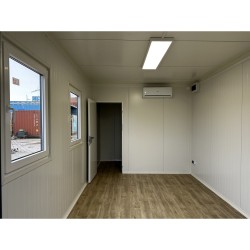 Pabellón Comercial Contenedor 3×6 Con Espacio Adicional