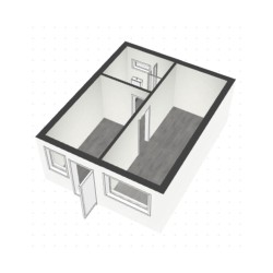 Contenedor residencial - conjunto doble DUO