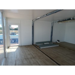 Contenedor De Oficina Comercial (45m2) Trio Set - Ventanas Grandes