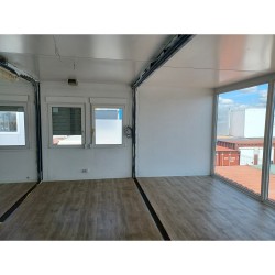 Contenedor De Oficina Comercial (45m2) Trio Set - Ventanas Grandes