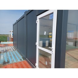 Contenedor De Oficina Comercial (45m2) Trio Set - Ventanas Grandes