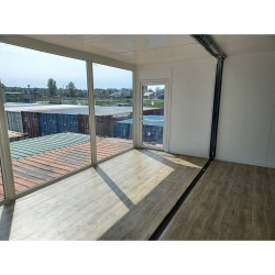 Contenedor De Oficina Comercial (45m2) Trio Set - Ventanas Grandes